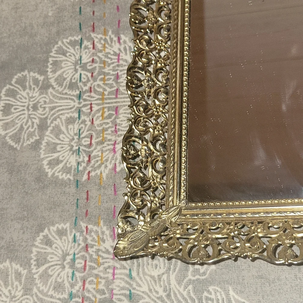 Vintage | Stunning Vanity Mirror Tray - Picture 6 of 12